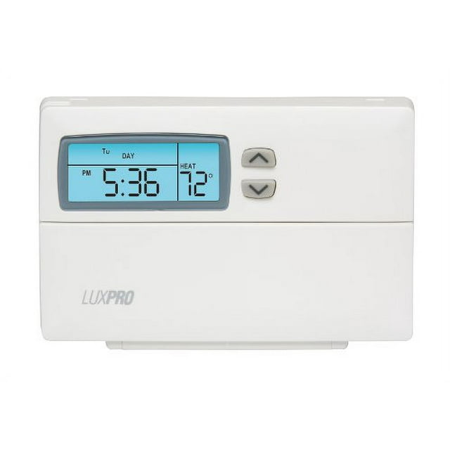 LuxPRO FBA_PSP511LC Thermostat Separate Program for Heating and Cooling