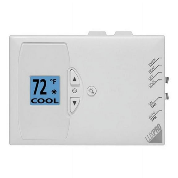 LuxPro PSDH121 Digital Non-Program Heat Pump Thermostat
