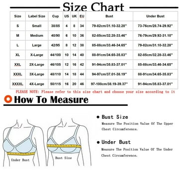 Luxalzxs 3 Pcs Front Closure Bras for Women Cotton Plus Size No Underwire Breathable Bra