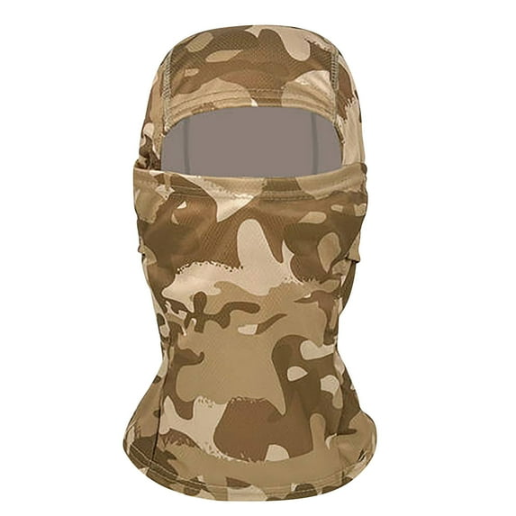 Luxalzxs Balaclava Ski Mask for Adult, Full Face Mask, Camouflage Winter Thermal Cold Weather Outdoors Cover for Men Women, UV Protection Windproof Hat for Motorcycle Snowboard Cycling Hunting