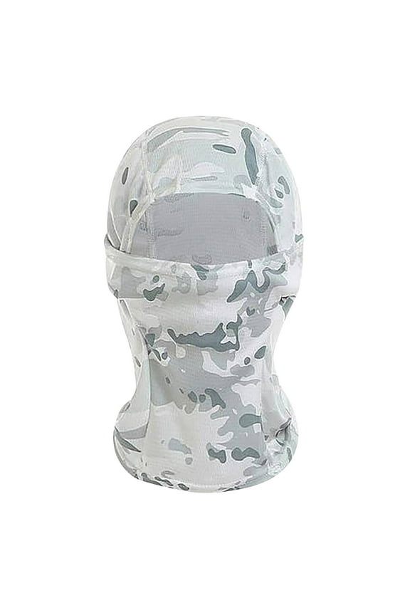 Luxalzxs Balaclava Ski Mask for Adult, Full Face Mask, Camouflage Winter Thermal Cold Weather Outdoors Cover for Men Women, UV Protection Windproof Hat for Motorcycle Snowboard Cycling Hunting