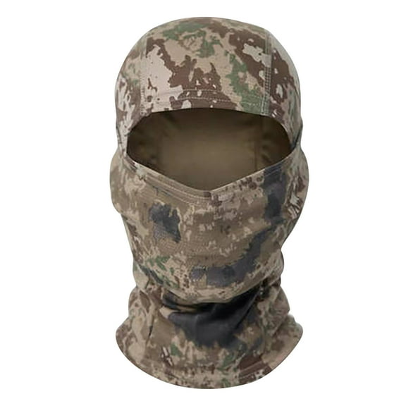 Luxalzxs Balaclava Ski Mask for Adult, Full Face Mask, Camouflage Winter Thermal Cold Weather Outdoors Cover for Men Women, UV Protection Windproof Hat for Motorcycle Snowboard Cycling Hunting