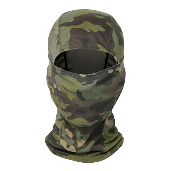 Luxalzxs Balaclava Ski Mask for Adult, Full Face Mask, Camouflage Winter Thermal Cold Weather Outdoors Cover for Men Women, UV Protection Windproof Hat for Motorcycle Snowboard Cycling Hunting