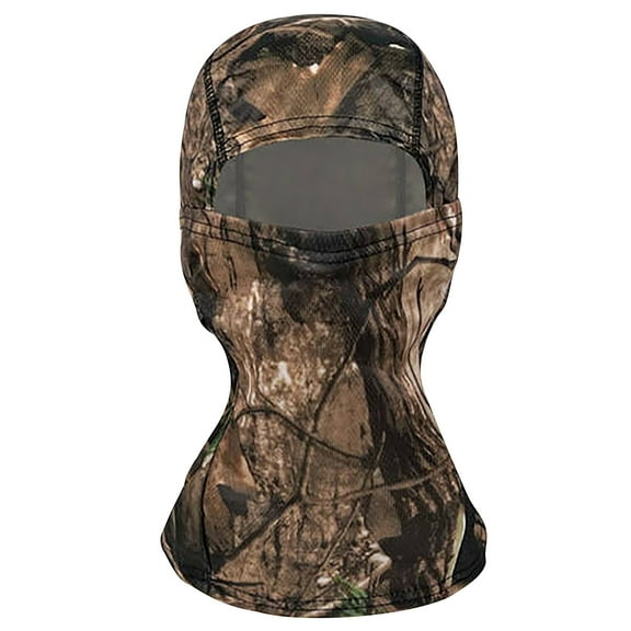 Luxalzxs Balaclava Ski Mask for Adult, Full Face Mask, Camouflage Winter Thermal Cold Weather Outdoors Cover for Men Women, UV Protection Windproof Hat for Motorcycle Snowboard Cycling Hunting