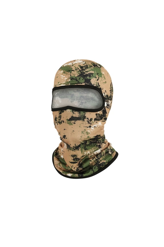 Luxalzxs Balaclava Ski Mask Head Mask Full Face Mask Camouflage Windproof Face Cover Sun UV Protection Scarf Men Women Outdoor Sport Cycling Cap