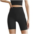 thumbnail image 1 of Luxalzxs Biker Shorts Women Tummy Control High Waisted Elastic Sport Yoga Shorts Leggings Solid Color Gym Athletic Running Workout Shorts, 1 of 5