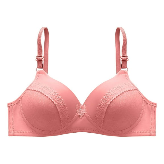 Luxalzxs Bras for Women No Underwire Padded Push Up Bras Wireless Full Coverage Seamless Comfort Breathable Everyday Bra Bralettes Brassiere