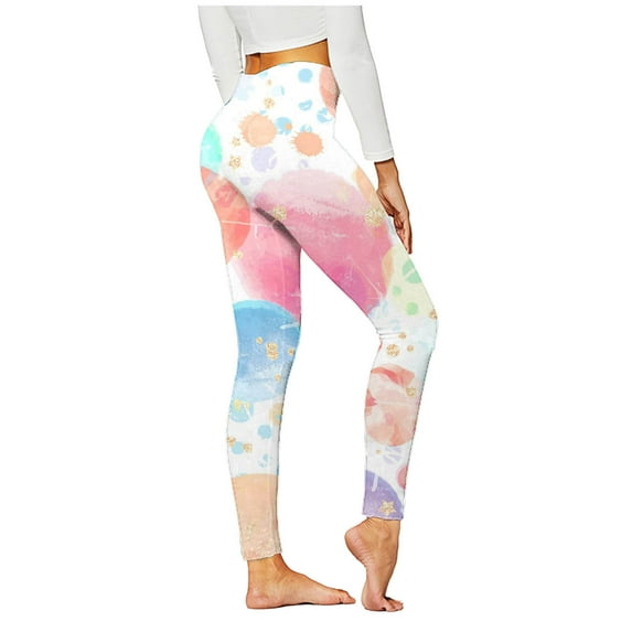 Luxalzxs Butt Lifting Leggings for Women High Waisted Tummy Control Seamless Workout Leggings Gym Yoga Pants