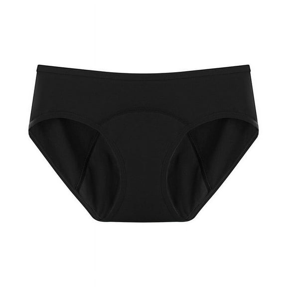 Luxalzxs Cotton Underwear for Women Plus Size Physiological Underwear with High Absorption Capacity, Breathable and Leak Proof Medium and Low Waist Period Underwear Briefs