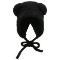 thumbnail image 1 of Luxalzxs Fairy Grunge Beanie Y2K Bear Ears Hat Crochet Slouchy Hat Winter Warm Soft Knitted Alt Headwear Accessories, 1 of 3