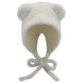 thumbnail image 1 of Luxalzxs Fairy Grunge Beanie Y2K Bear Ears Hat Crochet Slouchy Hat Winter Warm Soft Knitted Alt Headwear Accessories, 1 of 2