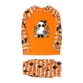 thumbnail image 1 of Luxalzxs Halloween Family Pajamas Sets Casual Long Sleeve Baggy T-Shirt Top and Elastic Pants Matching PJ Set Sleepwear Loungewear Two-Piece Set, 1 of 2