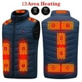 thumbnail image 1 of Luxalzxs Heated Vest for Men Women USB Charging Puffer Vest Winter Outdoor Warm Heated Vest for Riding Skiing Fishing, 1 of 4