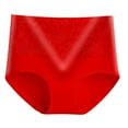 thumbnail image 1 of Luxalzxs High Waisted Underwear for Women Tummy Control Plus Size Jacquard Rose Panties Comfortable Cotton Seamless Underwear Women's Briefs, 1 of 3