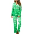 thumbnail image 1 of Luxalzxs Pajama Sets for Women 2 Piece Valentines Day Love Heart Print Pjs Sets Loungewear Sleepwear Matching Valentines Day Pajamas, 1 of 4