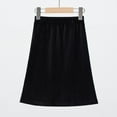 thumbnail image 1 of Luxalzxs Pleated Skirts for Girl Casual Cotton A Line Skirt Summer High Elastic Waist Midi Flowy Swing Beach Skirts, 3-10 Years, 1 of 3