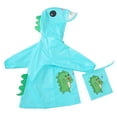 thumbnail image 1 of Luxalzxs Rain Poncho Kids, Kids Raincoats with Hood, Toddler Boys Girls Waterpoof Rain Jacket Coat, 3D Cartoon Dinosaurs Reusable Rainwear 2-8 Years, 1 of 5