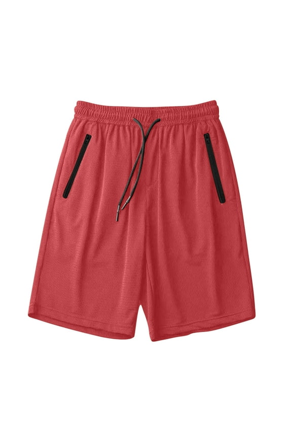 Luxalzxs Running Shorts for Men Plus Size Ice Silk Fitness Stretch Soft Gym Shorts Sweatpants Quick Dry Lightweight Workout Training Short