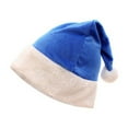thumbnail image 1 of Luxalzxs Santa Claus Hat, Adults Kid Christmas Hat Xmas New Year Festive Holiday Party Supply Plush Classic Santa Hat, 1 of 2