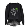thumbnail image 1 of Luxalzxs St Patricks Day Outfits for Women, Long Sleeve Shirts for Women Lightweight Crewneck Loose St. Patrick's Day Print Tops Sweatshirts, 1 of 4