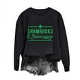 thumbnail image 1 of Luxalzxs St Patricks Day Shirts for Women Casual Long Sleeve Round Neck Letter Printed Shirt Tops Blouses Sweatshirts, 1 of 4