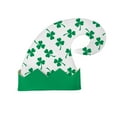 thumbnail image 1 of Luxalzxs St Patricks Day Top Hat, Irish Shamrock Green Velvet Hat, Green Parade Leprechaun Hat for Men Women Adult Kids, St. Patricks Day Party Costume Accessories, 1 of 2