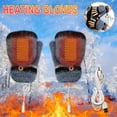 thumbnail image 1 of Luxalzxs USB Heated Gloves for Women Men Winter Warm Heating Mittens Washable Knitting Gloves for Cold Hands Rechargeable Heated Fingerless Gloves Full and Half Hand Warmers, 1 of 5