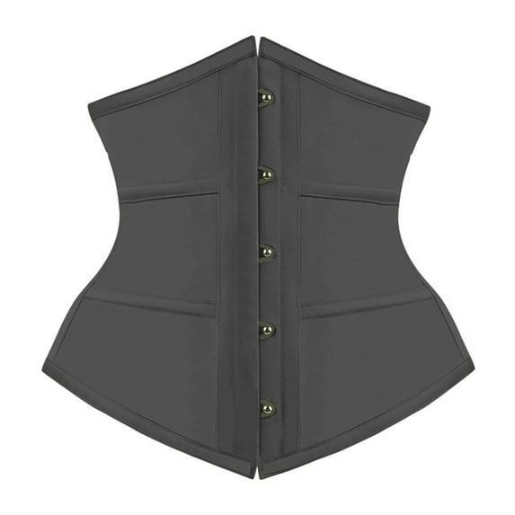 Luxalzxs Wedding Corsets for Bride Shapewear Underbust Vintage Steel Boned Corsets Bustier Waist Trainer