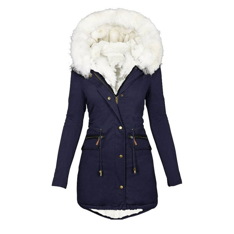 Luxalzxs Winter Puffer Coats for Women Plus Size Thick Jackets