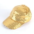 thumbnail image 1 of Clearance Clothes Under $5,Luxalzxs Women Men Sequin Baseball Cap 100 Cotton Casual Fashion Sparkly Bling Unisex Sun Protection Adjustable Sport Hats, 1 of 3