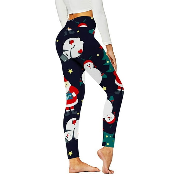 Luxalzxs Women's Athletic Workout Leggings High Waisted 4-Way Stretch Yoga Pants Running Exercise Pants Cycling Pants