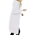 thumbnail image 1 of Luxalzxs Women's Fashion Hoodies & Sweatshirts Medium Long Solid Color Plush Insert Bag Hooded Zipper Windbreaker Coat Jacket, 1 of 4