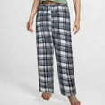 thumbnail image 1 of Luxalzxs Women's Plaid Fuzzy Pajama Pants Elastic Waist Fleece Plush Pajama Bottoms Loungewear Flannel Pj Pants with Pockets, 1 of 5