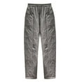 thumbnail image 1 of Luxalzxs Women's Winter Quilted Pants Down Cotton Pants Elastic Waist Oversized Trousers Loose Outdoor Padded Warm Casual Pants Ski Pants, 1 of 5