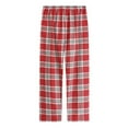 thumbnail image 1 of Luxalzxs Womens Buffalo Plaid Pajama Pants Elastic Waist Lounge Pants Comfy Sleep Pajama Pants Homewear Nightwear Pajama Bottoms with Pockets, 1 of 2