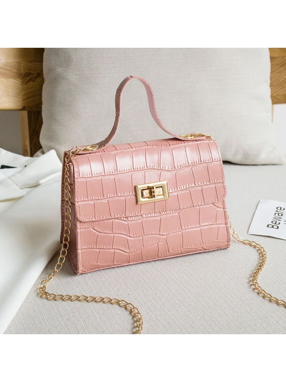 Luxalzxs Womens Crossbody Purses Handbag Casual Messenger Shoulder Bag for Girl, Ladies Shopping Work Handbags Mini Square Purse Evening Bags
