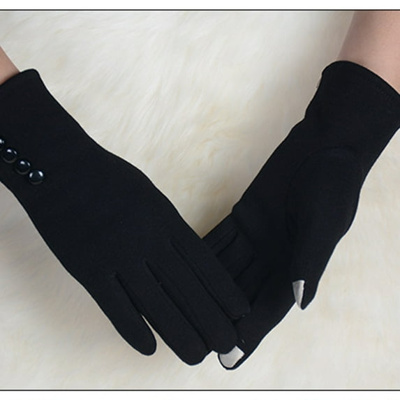 Luxalzxs Womens Gloves Winter Touchscreen Texting Windproof Gloves Fleece Lined Thick Warm Gloves