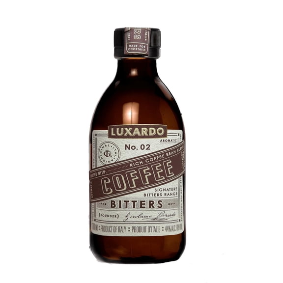 Luxardo Aromatic Infused Cocktail Bitters, 200 ml, Coffee Flavor