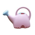 thumbnail image 1 of Luxcidy 1.5L Plastic Watering Can Small Lightweight Cute Indoor Outdoor Garden Plants, Watering Can with Shower Head Elephant (Pink), 1 of 5