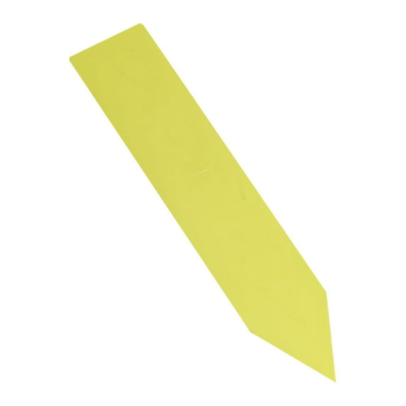 Luxcidy 100PCS Plastic Plant Garden Labels Large Nursery Garden Tags (Yellow)