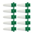 thumbnail image 1 of Luxcidy 10Pcs Potted Waterer,Ceramic Self Watering Potted Spikes Self Potted Devices Potted Flower Drip Irrigation, 1 of 7