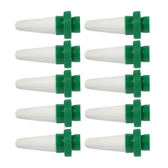 Luxcidy 10Pcs Potted Waterer,Ceramic Self Watering Potted Spikes Self Potted Devices Potted Flower Drip Irrigation