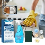 Luxcidy 120ml Spray All Cleaner, Splash Spray,Multi Purpose Cleaner Spray, Splash Foam Spray All Purpose Cleaner, Multi Purpose Cleaning System for Kitchen Bathroom 1pc