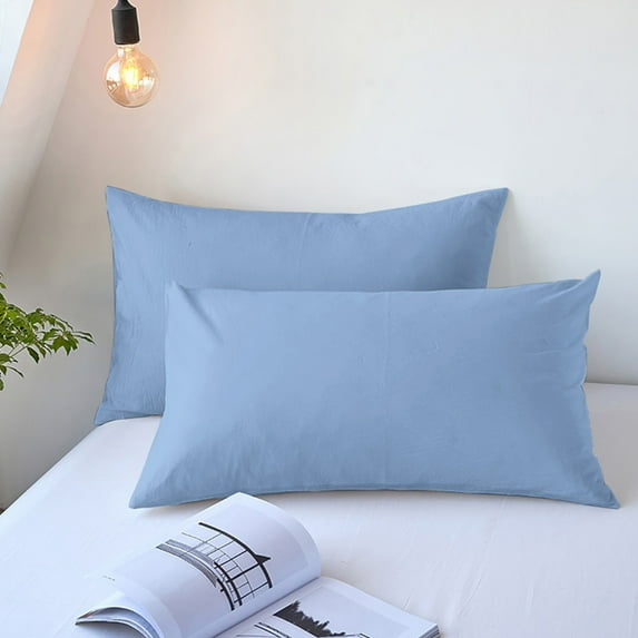 Luxcidy 2pcs Body Pillowcase for Hot Sleepers, Stay Cool All Night, Pillowcases Body Size, Body Cooling Pillow Cases Cover, for Hot Sleepers and Night Sweats, 18.90x29.13 inches