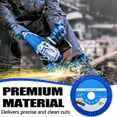 thumbnail image 1 of Luxcidy 4/4.5 Inch Indestructible Disc for Grinder, Angle Grinder Cutting Flap Grinding Disc Wheel, Ceramic Tile Chamfering Blade, Multi-Purpose Cutting Discm for Stone, Concrete, Metal, Brick, 1 of 7