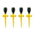 thumbnail image 1 of Luxcidy 4PCS 360 Rotation Garden Lawn Sprinkler,Adjustable Sprinkler System for Yar,Garden Irrigation System Multifunction-Adjustable,Sprinklers Outdoor Grass Garden Yard Plants Lawn, 1 of 1