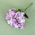 thumbnail image 1 of Luxcidy Purple Artificial Hydrangea Flowers, Silk Hydrangea Artificial Flowers Bouquets, Faux Hydrangeas Decorations for Indoor Wedding Table Centerpieces Vase Bouquet Party, 1 of 7