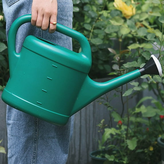 Luxcidy 8L Watering Can for Outdoor & Indoor Plants, Plastic Watering Can with Detachable Diffuser Spout Watering Pot for House Plant Garden Flower, Easy to Pour, Useful Gardening Tools
