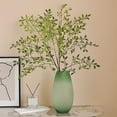 thumbnail image 1 of Luxcidy Artificial Greenery Stems Silk Green Leaves Fake, Faux Eucalyptus Stems with Leaf, for Centerpieces Wedding Arch Flower Bouquet Table Home Decor(D), 1 of 6