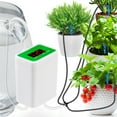 thumbnail image 1 of Luxcidy Automatic Watering System, Automatic Drip Irrigation Kit for Potted Plants, LED Display & 2000mAh Battery, Distribution of Water for Indoor Potted Plants, 1 of 9